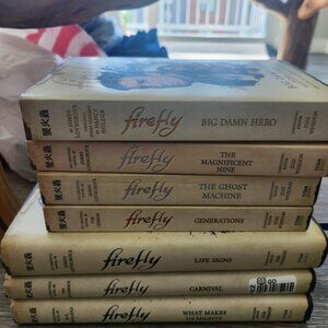 Lot of 7 Firefly Books by Josh Whedon